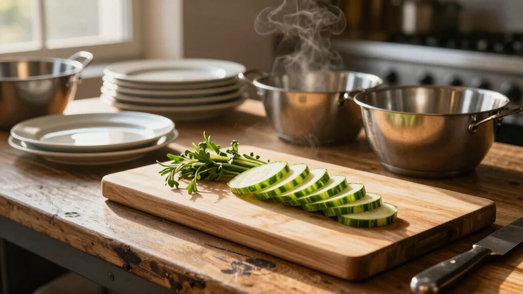 damascus steel knives selection