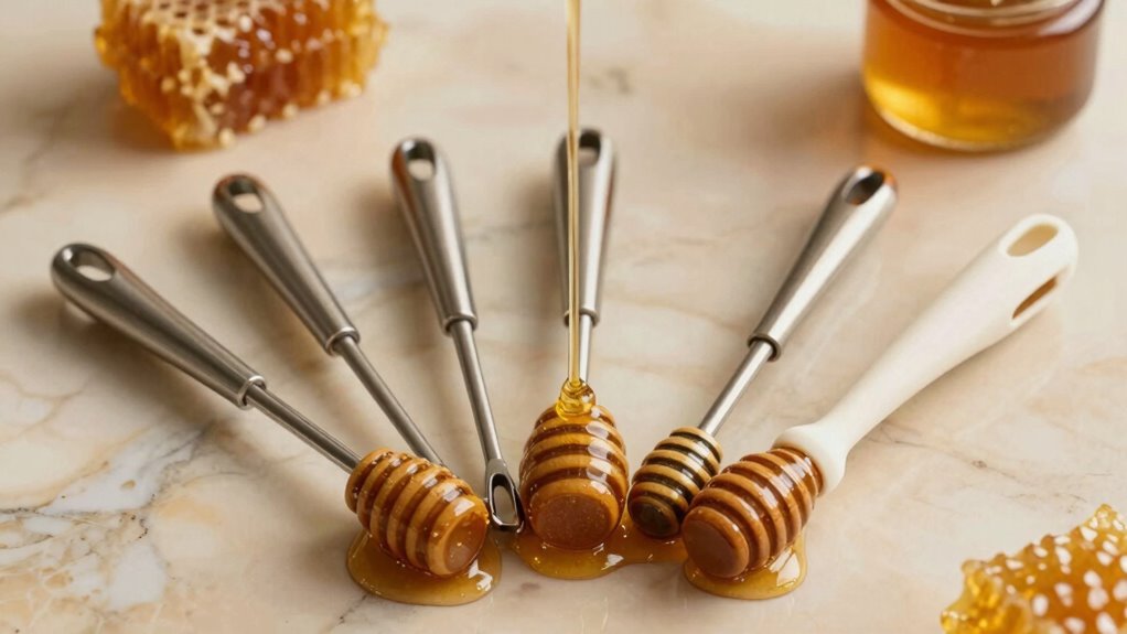 easy drizzling honey dippers