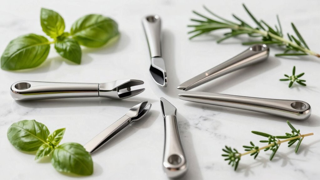 efficient herb stripping tools