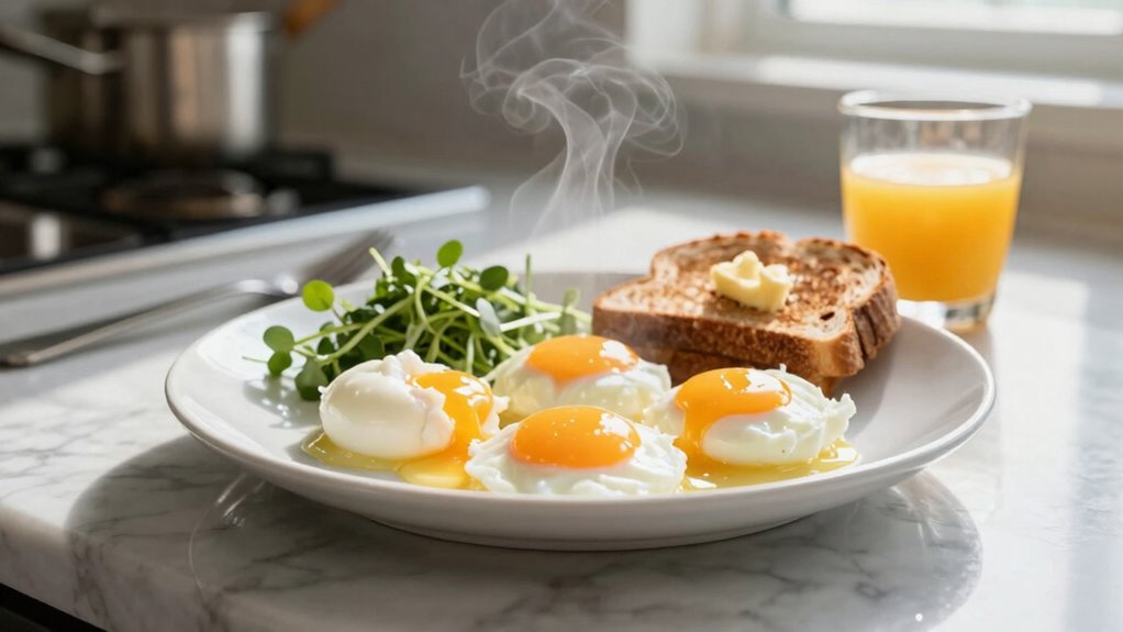 egg poachers for breakfast