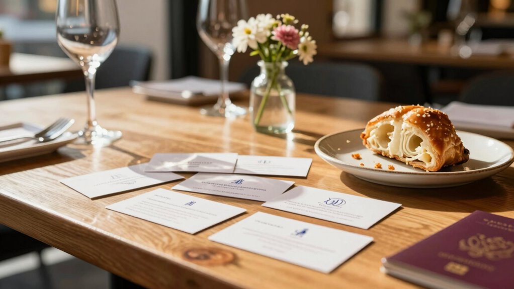 gluten free restaurant cards