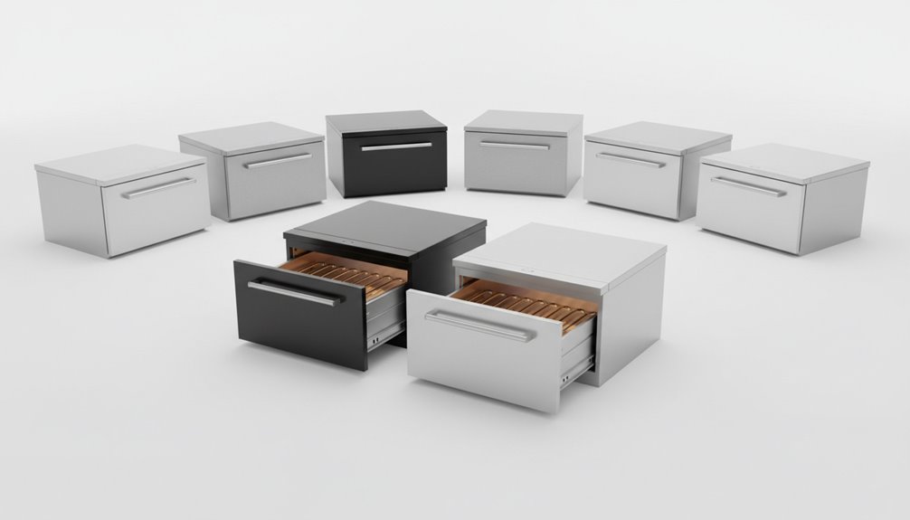 outdoor warming drawers selection