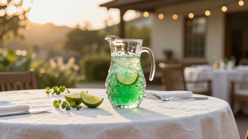 stylish margarita glasses selection